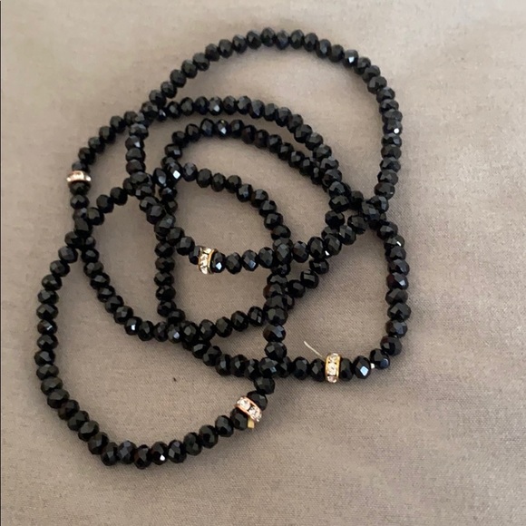 4 black tourmaline bracelets - Picture 2 of 3